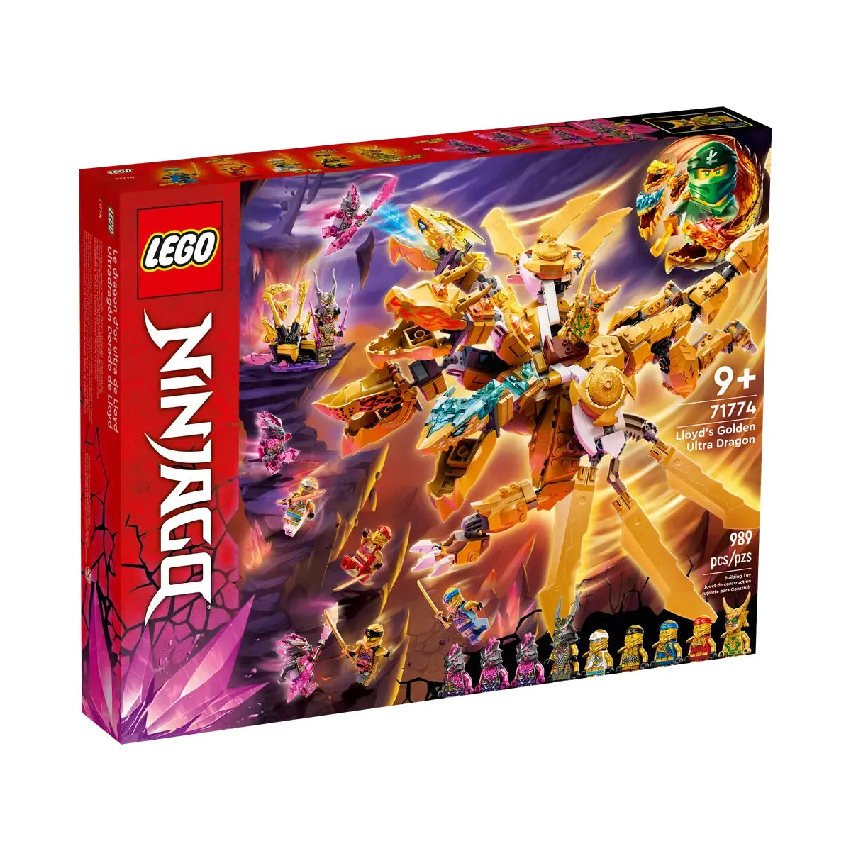 LEGO 71774 - Lloyd's Gouden Ultra Draak