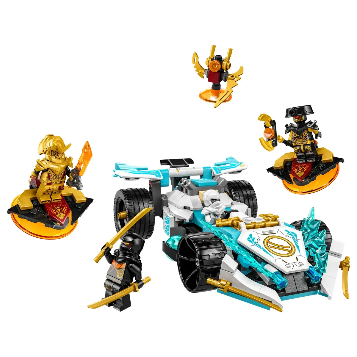 LEGO 71791 - La voiture de course Spinjitzu Dragon Power de Zane