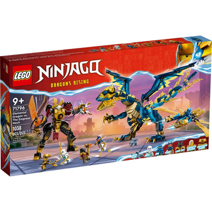 LEGO 71796 - Le dragon élémentaire contre le robot de l'Impératrice