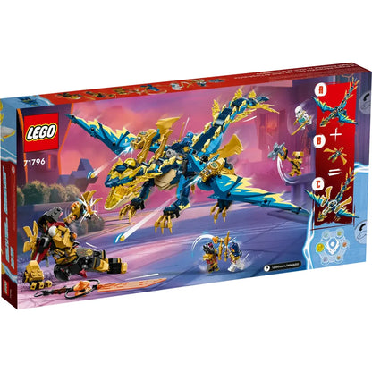 LEGO 71796 - Le dragon élémentaire contre le robot de l'Impératrice