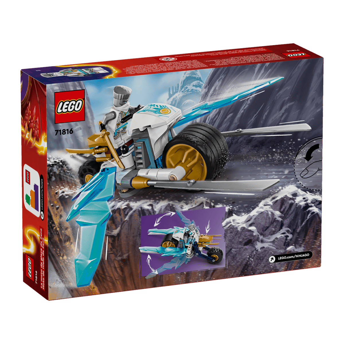 LEGO 71816 - Zanes Eis-Motorrad