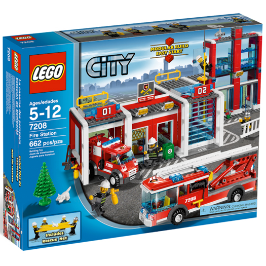 LEGO 7208 - Feuerwehrhauptquartier