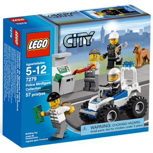LEGO 7279 - Polizei Minifiguren-Set