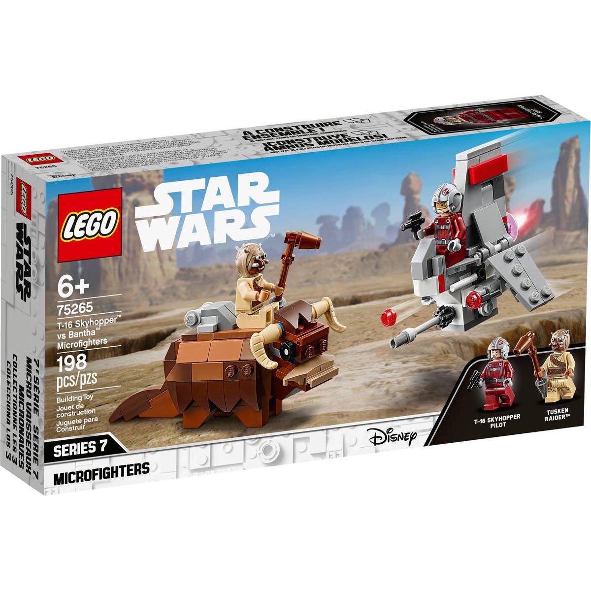 LEGO 75265 – T-16 Skyhopper vs. Bantha Microfighters