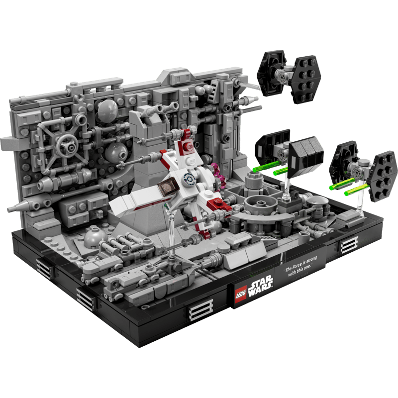 LEGO 75329 - Todesstern-Trench-Run-Diorama