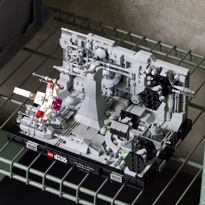 LEGO 75329 - Todesstern-Trench-Run-Diorama