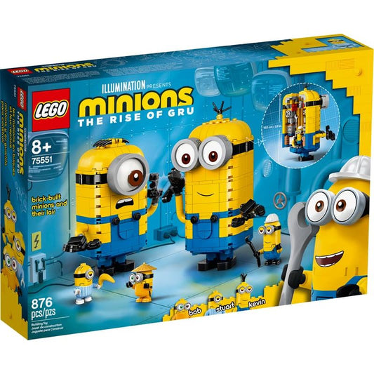 LEGO 75551 – Minions Steinfiguren und ihr Versteck