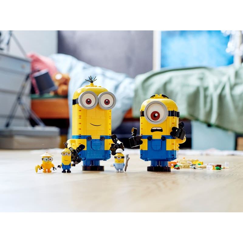 LEGO 75551 – Minions Steinfiguren und ihr Versteck