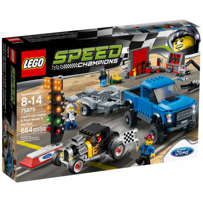 LEGO 75875 - Ford F-150 Raptor et Ford Model A Hot Rod