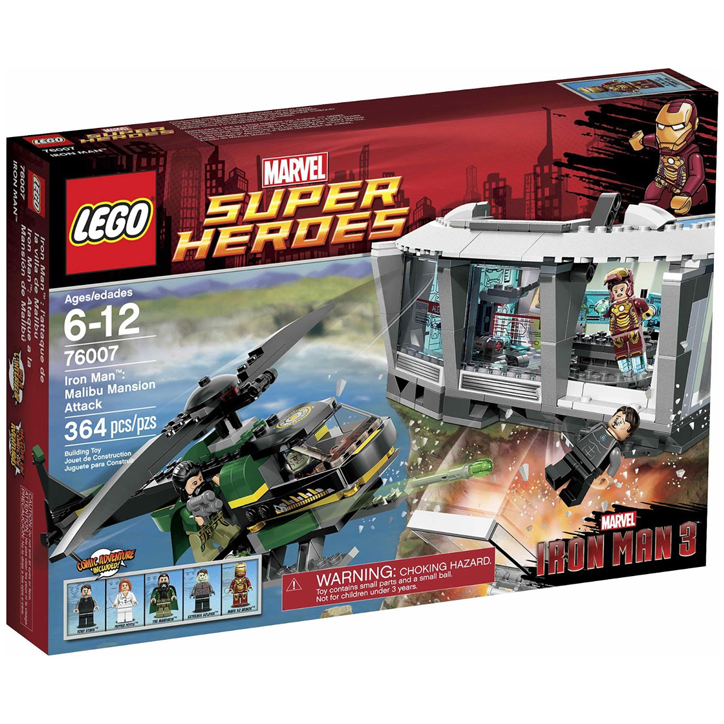 LEGO 76007 - Iron Man: Malibu-Villa-Angriff