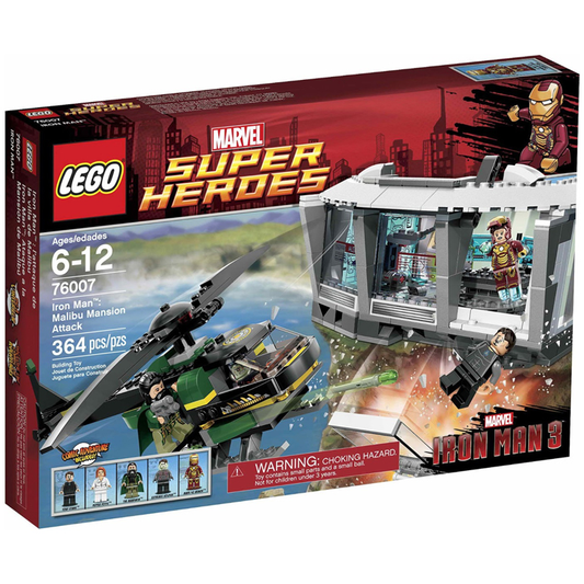 LEGO 76007 - Iron Man: Malibu-Villa-Angriff