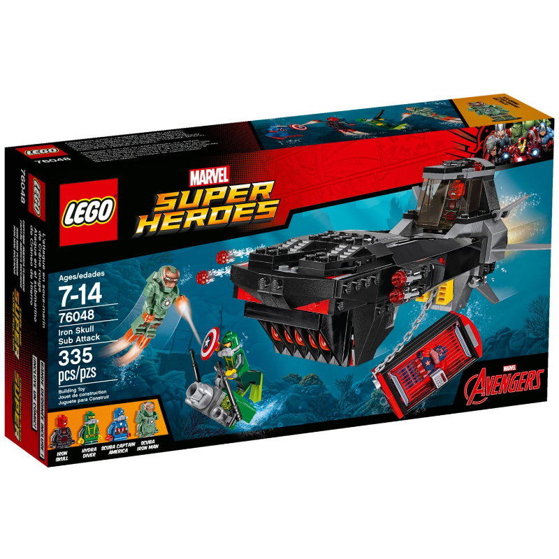 LEGO 76048 – Iron Skulls U-Boot-Angriff