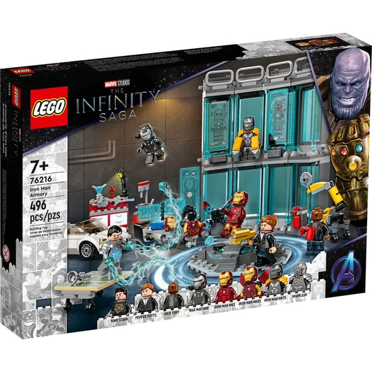 LEGO 76216 - Iron Man Waffenkammer