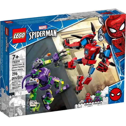 LEGO 76219 - Spider-Man & Green Goblin Mech-Duell