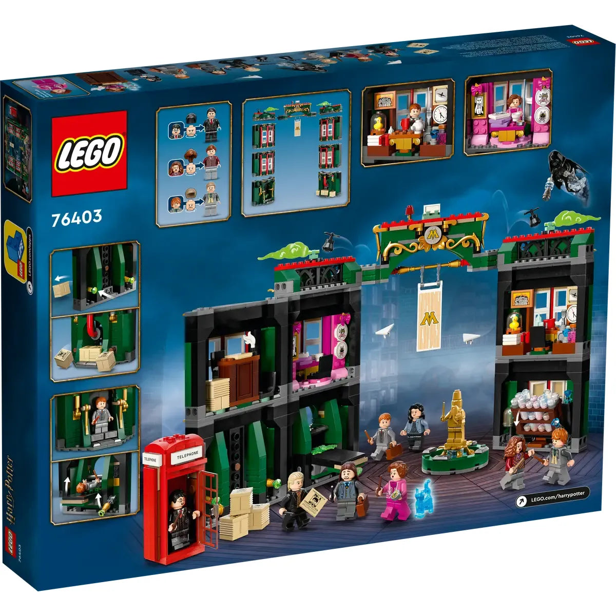 LEGO 76403 - Das Zaubereiministerium