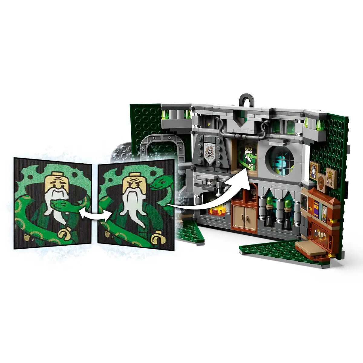 LEGO 76410 - Slytherin Hausbanner