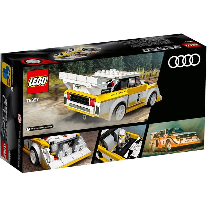 LEGO 76897 – 1985 Audi Sport Quattro S1