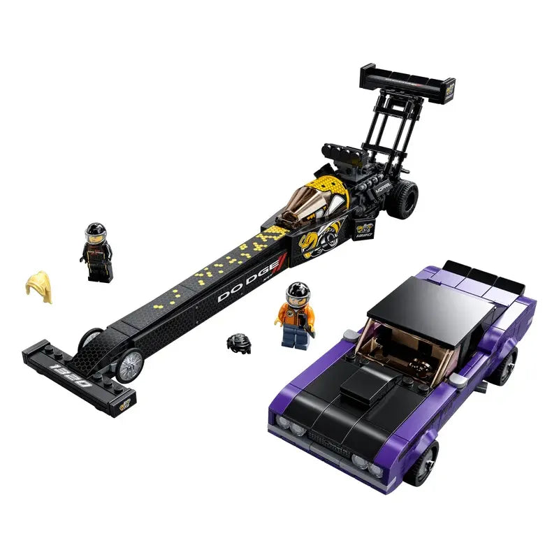 LEGO 76904 - Mopar Dodge// SRT Top Fuel Dragster en 1970 Dodge Challenger T/A