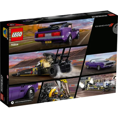 LEGO 76904 - Mopar Dodge// SRT Top Fuel Dragster en 1970 Dodge Challenger T/A