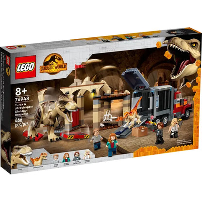 LEGO 76948 - T. Rex & Atrociraptor Dinosaurier-Ausbruch