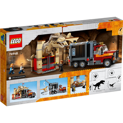 LEGO 76948 - T. Rex & Atrociraptor Dinosaurier-Ausbruch