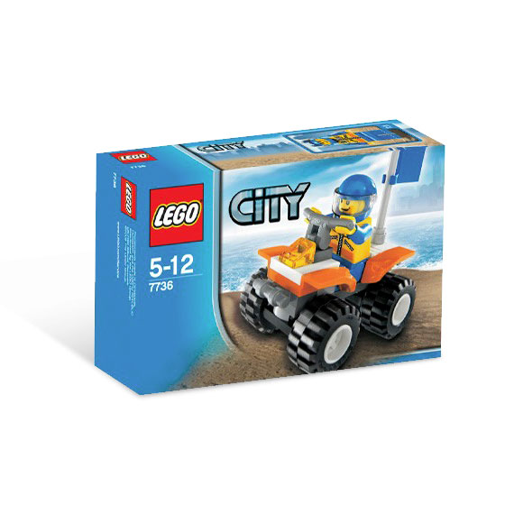 LEGO 7736 - Quad du garde-côte