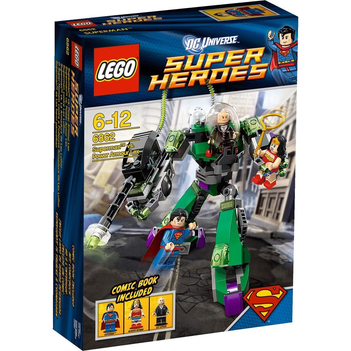LEGO 6862 - Superman vs. Power Armor Lex
