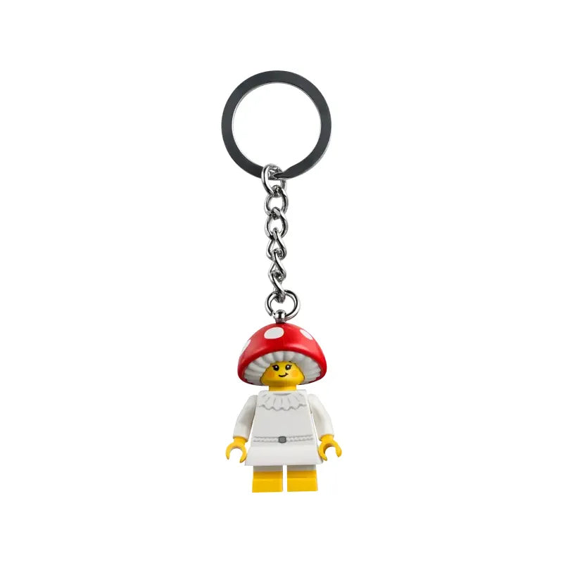 LEGO Schlüsselanhänger – Mädchen im Pilzkostüm